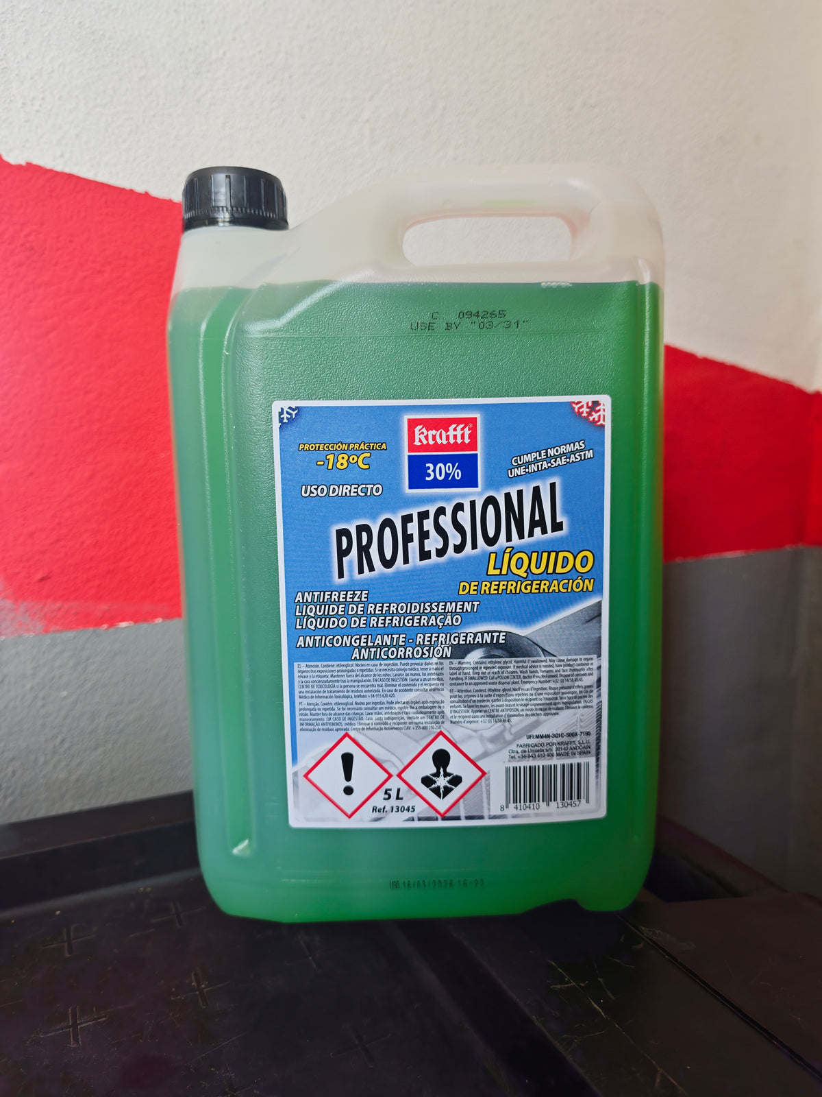 Anticongelante Kraft Verde 30%