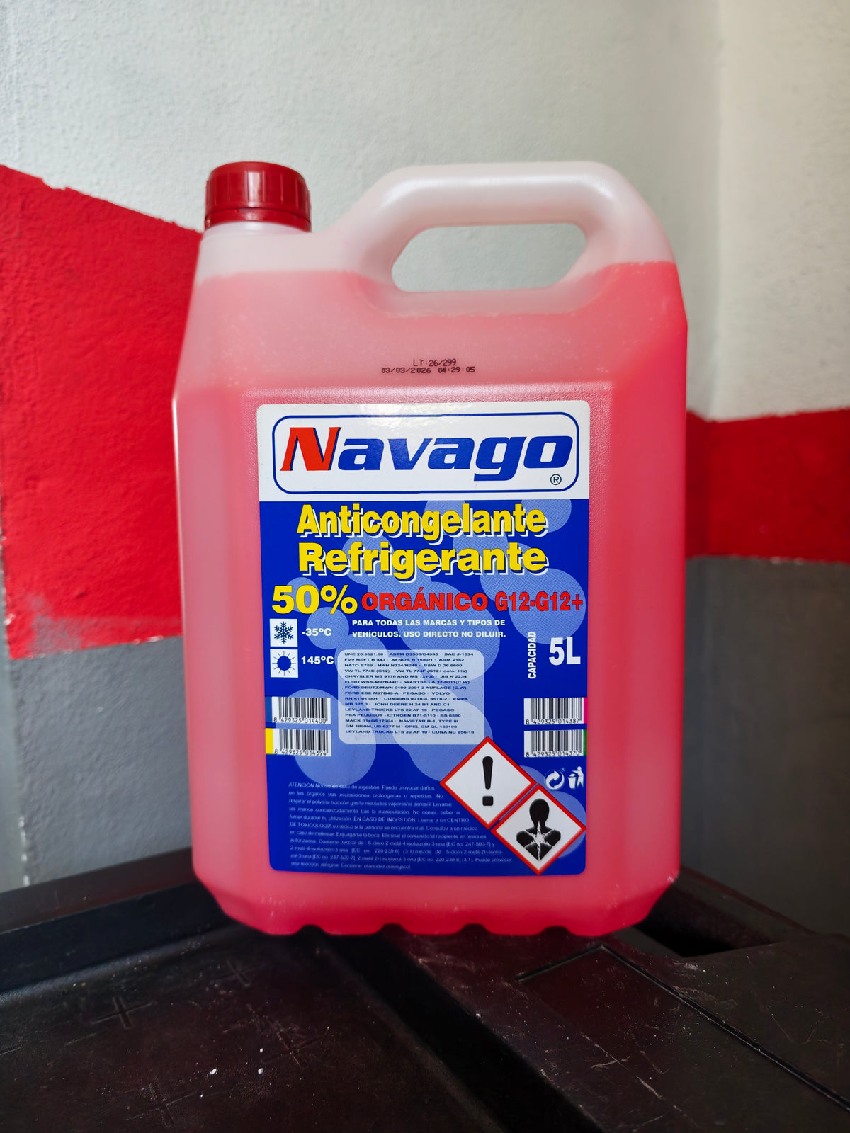 Anticongelante Nevago Orgánico 50%