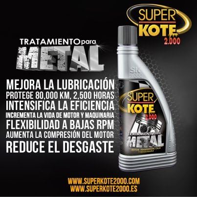 España Tratamiento ANTIFRICCION Para EL Motor DE 4 a 8 Litros DE Aceite Formato AUTOMOVIL