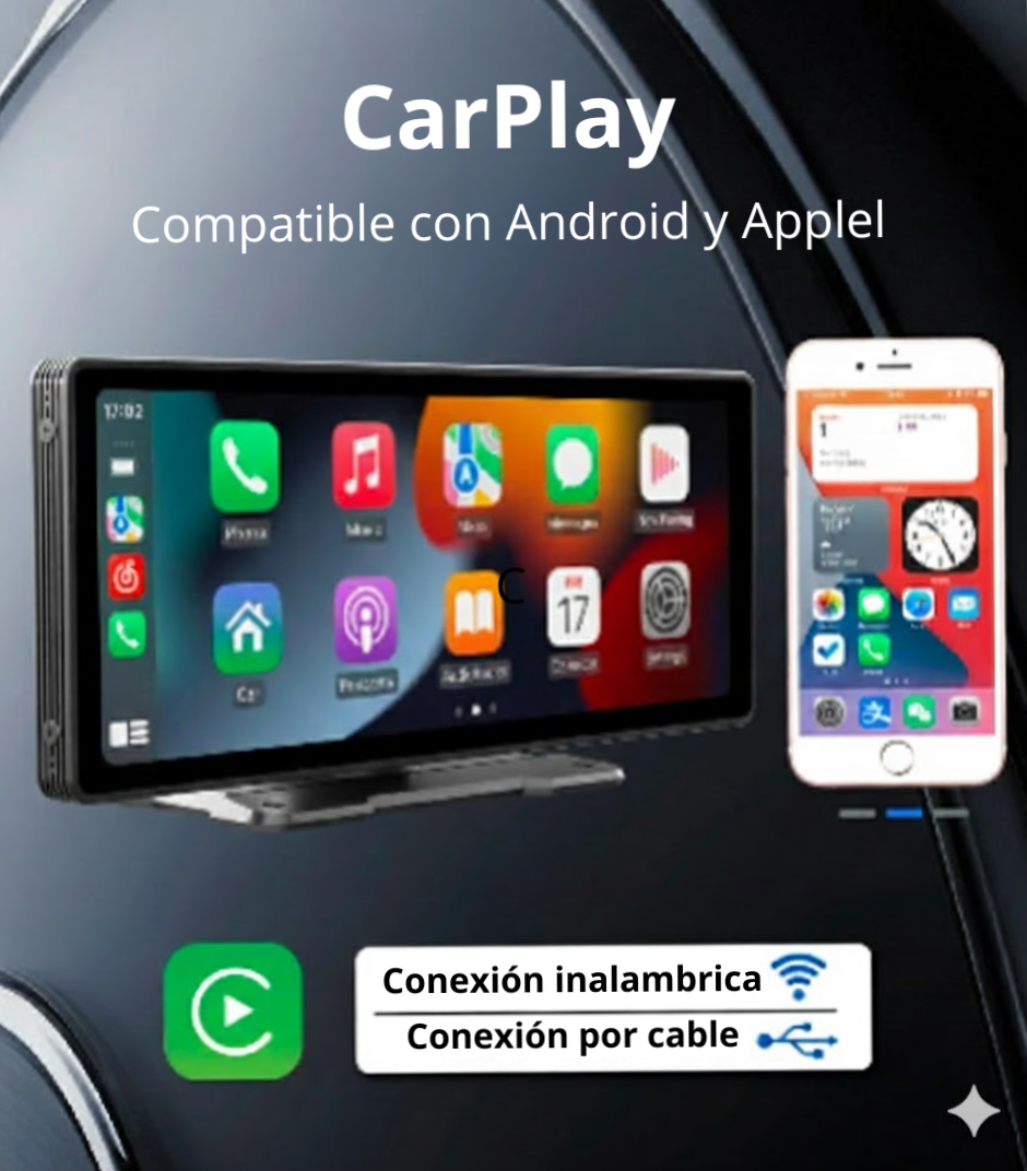 Pantalla universal multimedia para el coche de 10,26 pulgadas